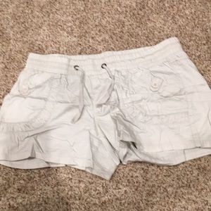 Cream Draw String Shorts from Maurice’s
